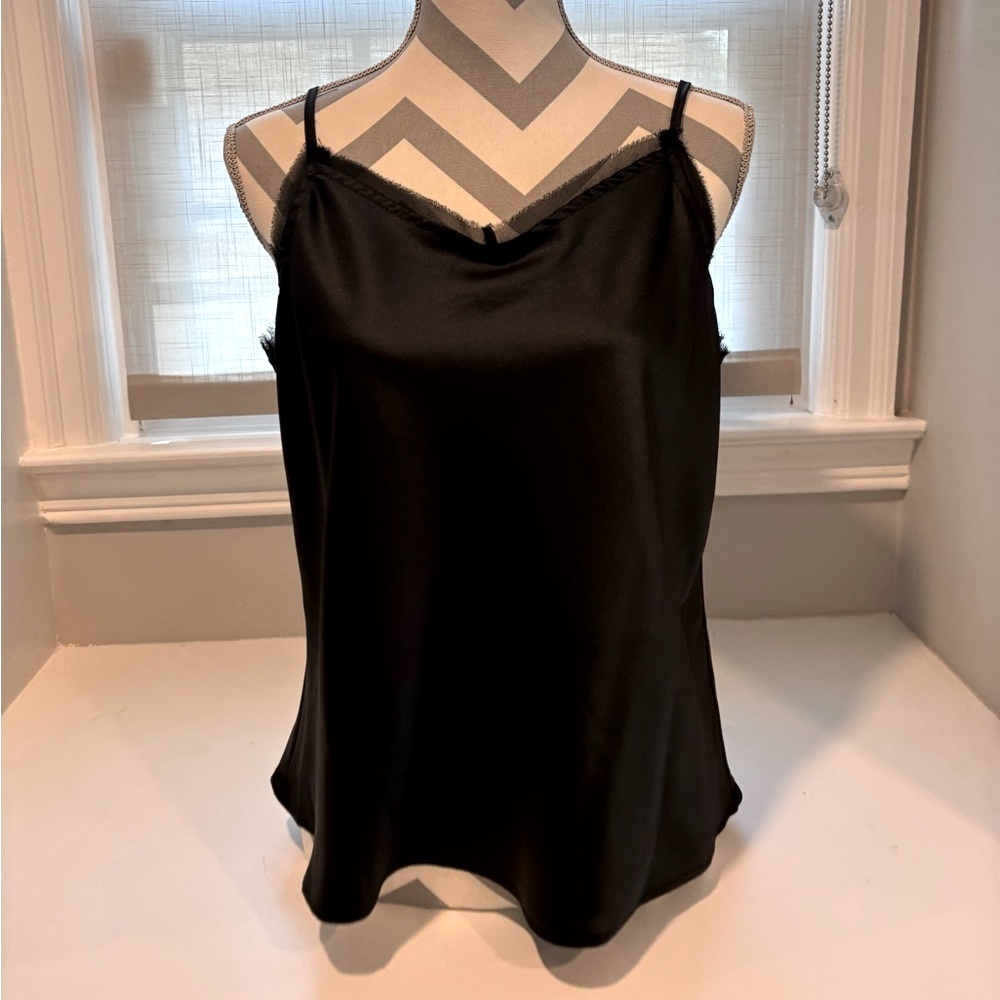 Ellison Dress Tank with Tulle trim